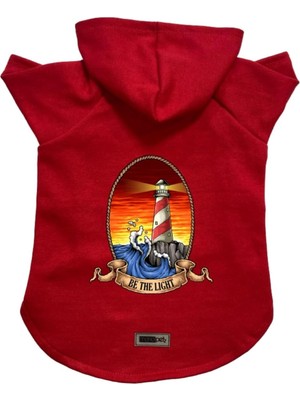Zemira Kapişonlu Sweatshirt Kıyafeti & Elbisesi Kırmızı Deniz Feneri L