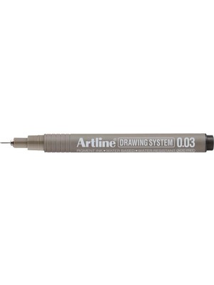 Zemira Artline Drawing System 0.03 Çizim Kalemi Uç 0.03 mm Siyah