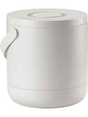Zemira Zone Circular Kovası, Çap: 31,5 x 31 cm - 15 Litre, Sıcak Gri