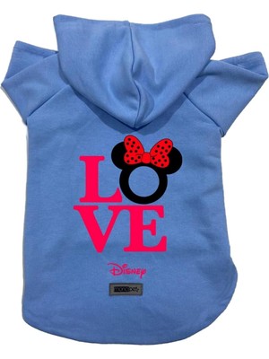 Zemira Kapişonlu Sweatshirt Kıyafeti & Elbisesi Mini Love M