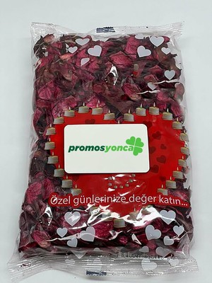 Brf Store A2TOPTAN Promosyonca Kuru Gül Yaprağı, Doğal Süsleme Malzemesi, Kırmızı (1)