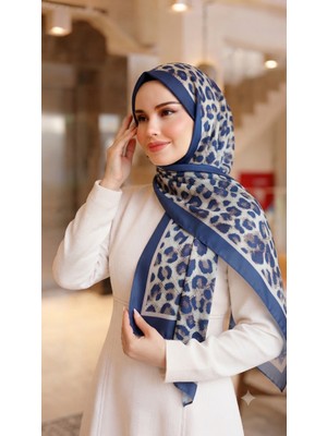 MELAY Leopar Desenli Soft Şal