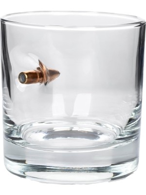 Brf Store A2TOPTAN Gerçek .308 Mermili Özel Hediyelik Viski Bardağı Kurşunlu 300CC