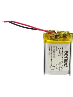 Sertec 902030 3.7V 500MAH Li-Polymer Pil (DEVRELI/1.5A)
