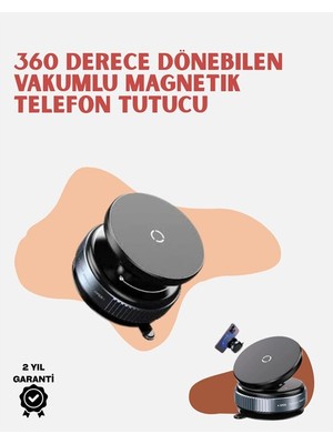 Lizbon Center Evrensel Uyumlu Manyetik Araç Telefon Standı – Dayanıklı Alüminyum Gövde - HBSBLC5643-1632