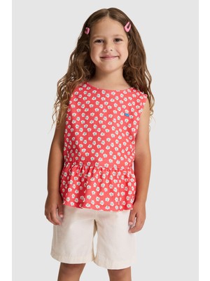 U.s. Polo Assn. Kız Çocuk Kırmızı Tişört 50325632-VR213