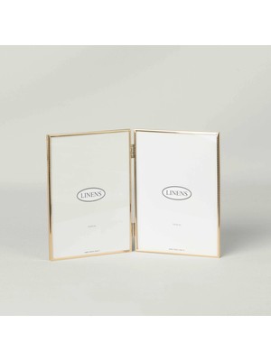 Linens Metal Tolina 13X18 cm Çerçeve Gold