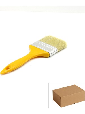 Ttt Kestirme Boya Fırçası - 70 mm - Sarı Saplı - No 3