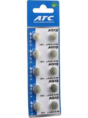 Ttt Düğme Pil - 10'lu Kart Paket - 1.5V - Alkalin