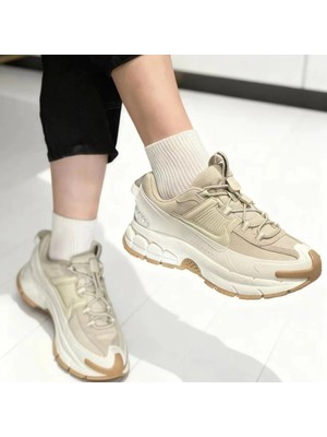 Nike Zoom Vomero Roam Kadın Bej Sneaker Ayakkabı-Sportxstore