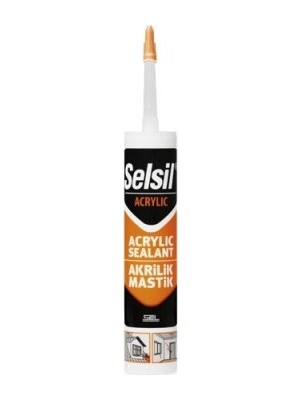 Ttt Beyaz Akrilik Mastik - Silikonize Akrilik - 500 gr