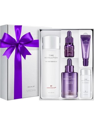 Zemira Missha Total Yaşlanma Karşıtı Fermente Içeriklerle Zenginleştirilmiş Bakım Set Time Revolution Best