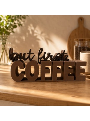 Pilco Enerji But First Coffee Dekoru
