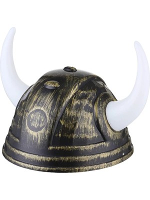 Viking Başlığı Asteriks Başlığı Altın Renk