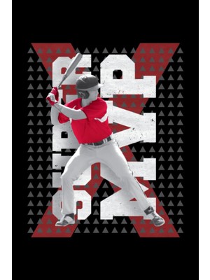 Zemira Mvp - Cuaderno Jugadores De Béisbol: Cuaderno Din A5 (6x9) Deportistas Y Jugadores
