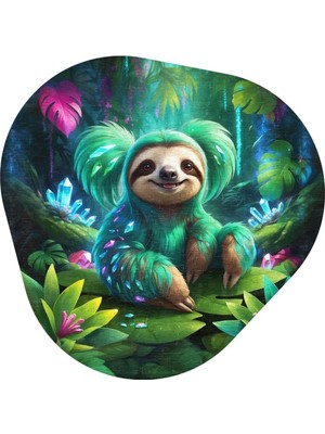 Zemira Croxy Şönil Odası Halısı Kaymaz Pamuk Tabanlı Yıkanabilir Asimetrik Gamer, Halısı 100