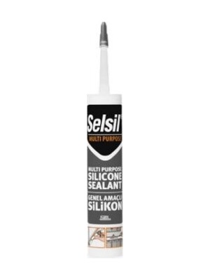 Ttt Siyah Universal Silikon - 280 gr - Dolgu Silikonu