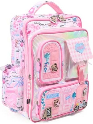 Eastpak Chımola My House My Collectıon Pembe Sırt Çantası 16" CHM-CN0054-1