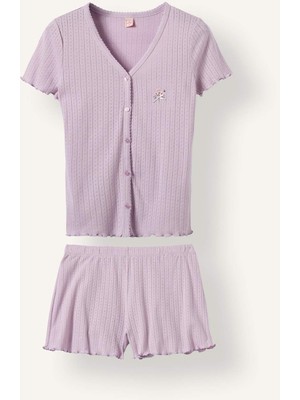 DeFacto Regular Fit Kısa Kollu 2'li Pijama Takım I3482AX26AU