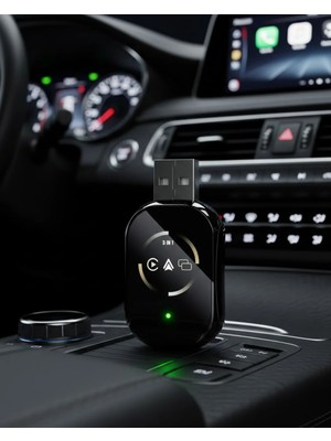 Brf Store Lizbon Center Araç Içi Kablosuz Carplay Android Auto Airplay Adaptörü