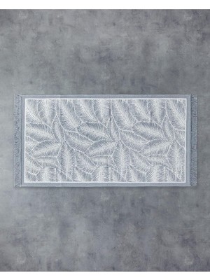 Zemira Leaves Dokuma Kilim Gri