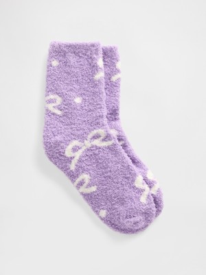 Gap Kız Çocuk Mor Cozy Çorap