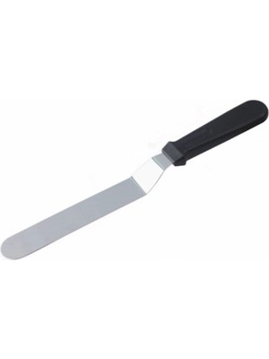 Hereveoyuncak Eğik Pasta Sıvama Spatulası Metall 33 cm