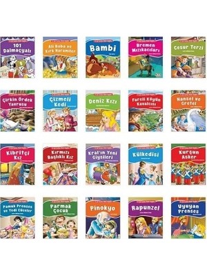 Bıcırık Yayınları En Çok Sevilen Minik Klasikler Seti - 20 Kitap Takım