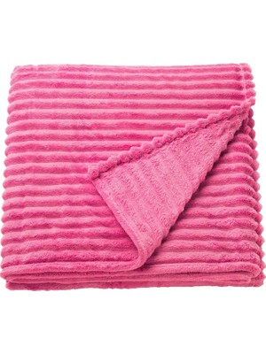 IKEA Gullstrale Parlak Pembe 230X250 cm Yatak Örtüsü