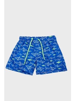 Slipstop Jaws Junior Short Mavi Çocuk Mayo