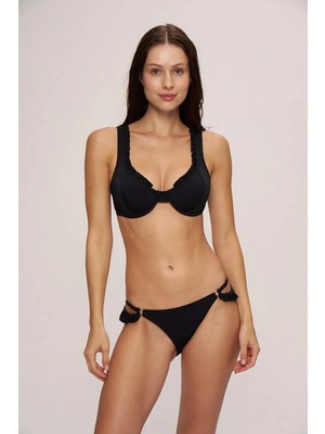 Pierre Cardin Cece Fırfırlı Balenli Bikini Takım