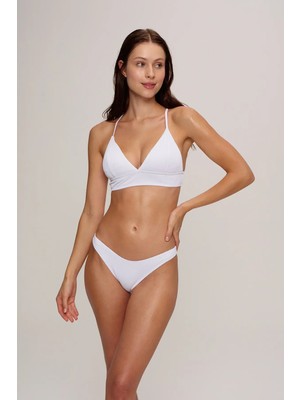 Pierre Cardin CRUSH BİKİNİ ÜÇGEN TAKIM BEYAZ