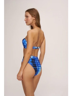Pierre Cardin Dolgulu Straplez Bikini Takım