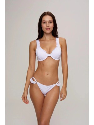 Pierre Cardin Cece Fırfırlı Balenli Bikini Takım
