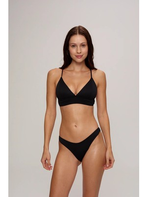 Pierre Cardin CRUSH BİKİNİ ÜÇGEN TAKIM SİYAH