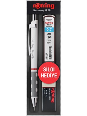 Rotring Tikky 0.7mm  3'lü Okul Seti - Beyaz
