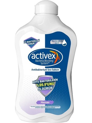 Activex Hassas Koruma Sıvı Sabun 1.5 L (2'li Paket)