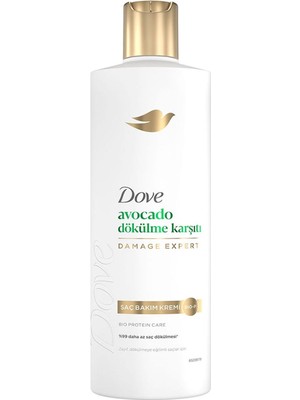 Dove Avocado Dökülme Karşıtı Saç Bakım Kremi 350 ml (8'li Paket)