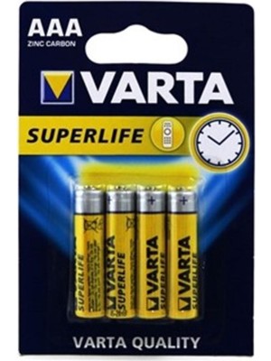 Varta Superlife Ince Kalem Pil 4'lü (7'li Paket)