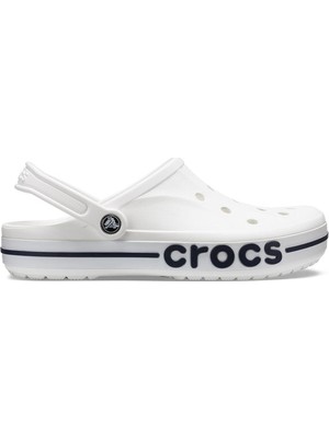 Crocs Unısex Marka Logolu Rahat Taban Beyaz Terlik 205089-126