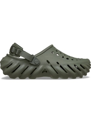 Crocs Unısex Marka Logolu Rahat Günlük Kullanım Haki Terlik 207937-3J5