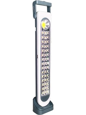 Powermaster HEL-6855T Solarlı ve Şarjlı Işıldak 45 Ledli 45W