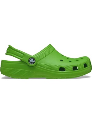 Crocs Çocuk Marka Logolu Rahat Günlük Kullanım Yeşil Terlik 206991-30T