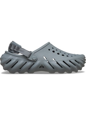 Crocs Unısex Marka Logolu Rahat Günlük Kullanım Antrasit Terlik 207937-0Z3