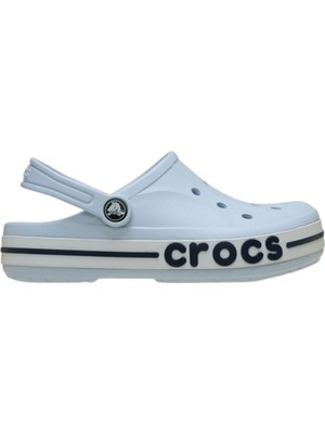 Crocs Çocuk Yüksek Taban Nefes Alan Logolu Mavi Terlik 207019-4JQ