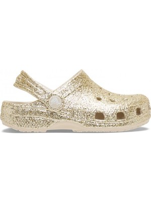 Crocs Çocuk Kalın Simli Sarı Terlik 211939-0LH