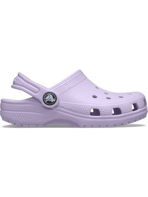 Crocs Çocuk Marka Logolu Rahat Günlük Kullanım Lila Terlik 206991-530