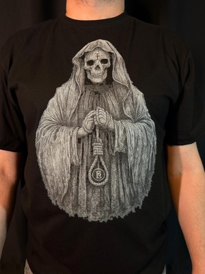 Final Prayer Siyah Tshirt