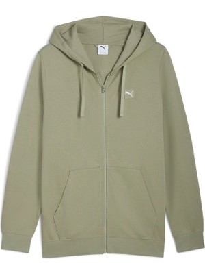 Puma Erkek Yeşil Puma Ess Elevated Fz Hoodie Tr Yeşil Erkek Hoodie