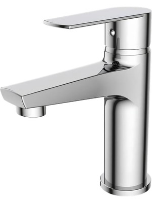 Creavit LV1500 Liva Lavabo Bataryası Krom Pirinç Malzeme ile Uzun Ömürlü 35 mm Seramik Kartuş